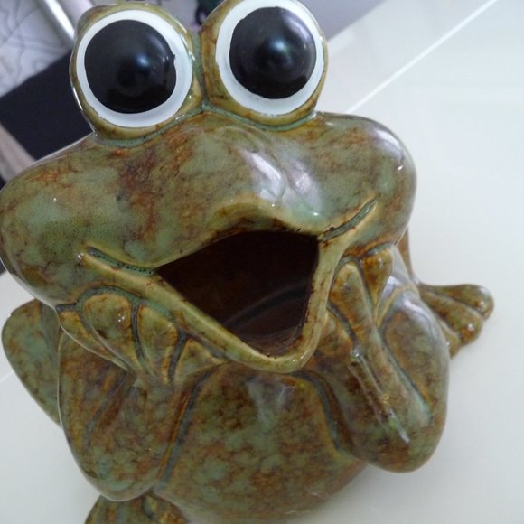 GORGEOUS FUNKY MID CENTURY CERAMIC WATERING POT MADE BY BIRD BRAIN - Picture 5 of 6